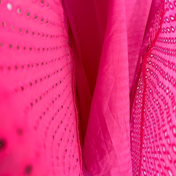 NWT BEULAH Love Pink Frills High Low Dress- Size Large - Picture 5 of 9